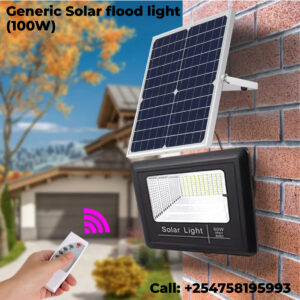 100W Generic Solar flood light